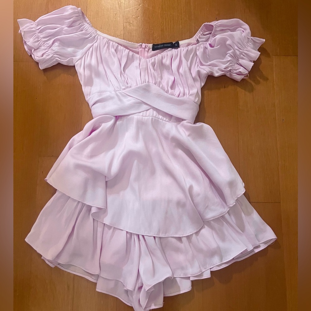 Sundae Muse pink romper